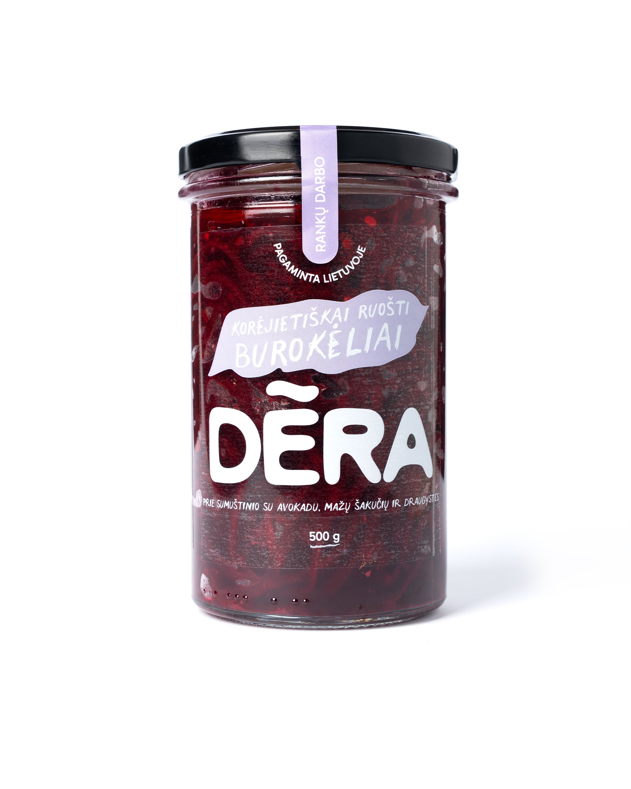 Korėjietiškai ruošti burokėliai