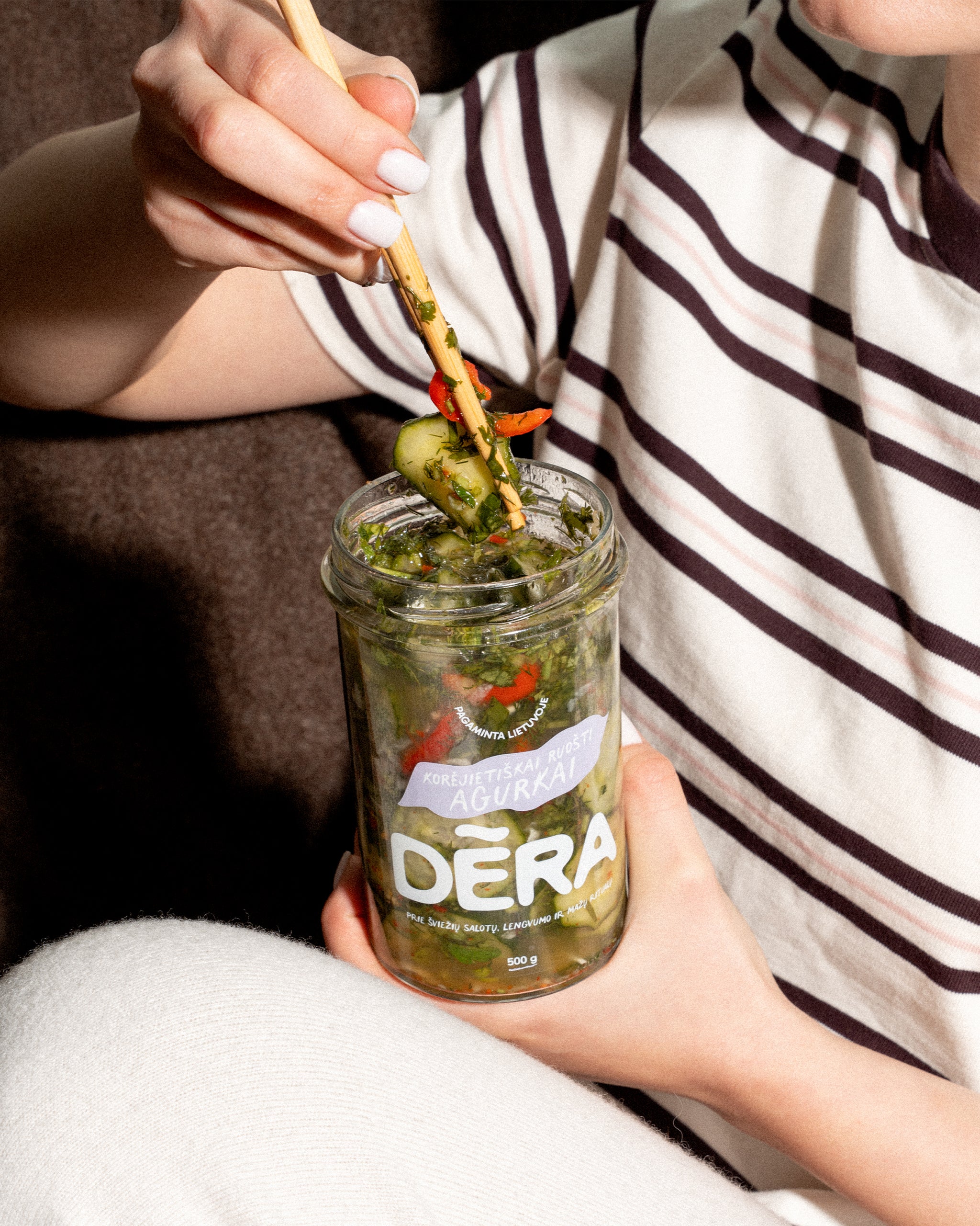 Korėjietiškai ruošti agurkai